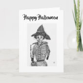 Happy Halloween Karte (Vorderseite)