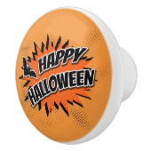 Happy Halloween Keramikknauf (Rechts)