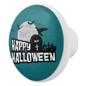 Happy Halloween Keramikknauf (Rechts)