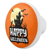 Happy Halloween Keramikknauf (Rechts)
