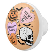 Happy Halloween Keramikknauf (Rechts)