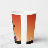 Happy Halloween Kids Pappbecher (Links)