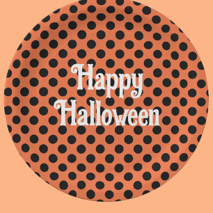 Happy Halloween Kinder Party Pappteller