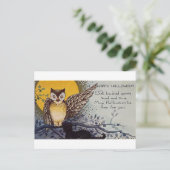 Happy Halloween Kindred Spirits Postkarte (Stehend Vorderseite)