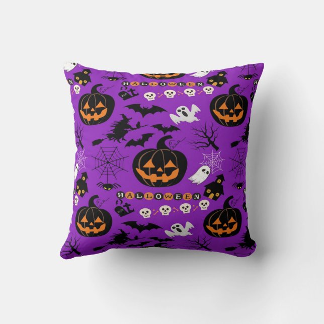 Happy Halloween Kissen (Rückseite)