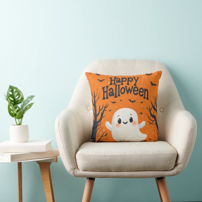 HAPPY HALLOWEEN KISSEN (Stuhl )