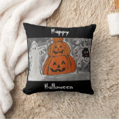 Happy Halloween Kissen (Decke)