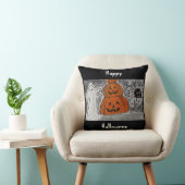 Happy Halloween Kissen (Stuhl )