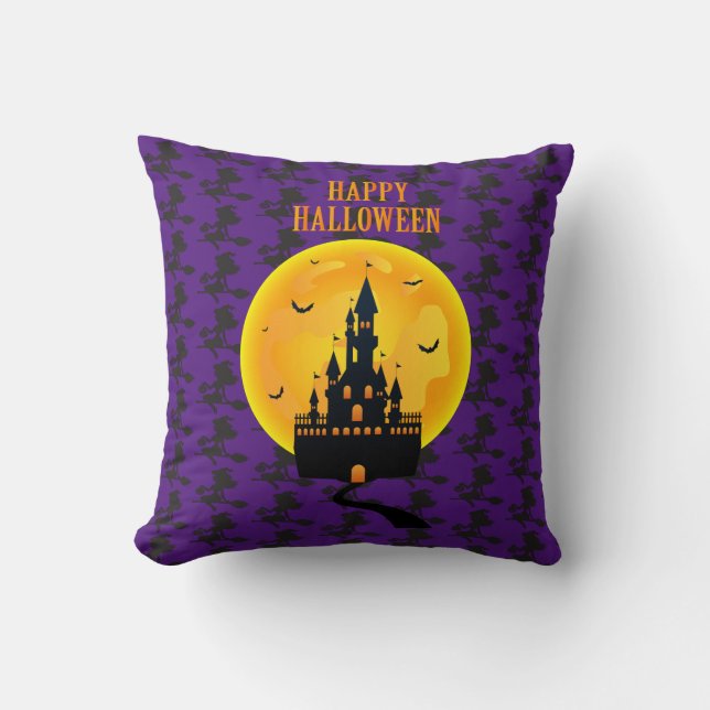 Happy Halloween Kissen (Vorderseite)