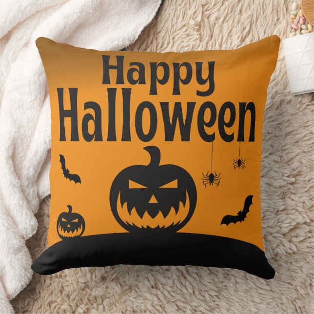 Happy halloween kissen (Decke)