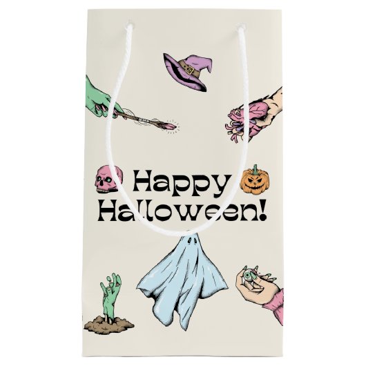 Happy Halloween Kleine Geschenktüte (Vorderseite)