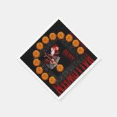 Happy Halloween kleine Pumpkins Hexenpapier Napkin Serviette (Ecke)