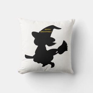"HAPPY HALLOWEEN" KLEINE WITCH KISSEN