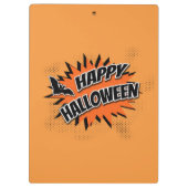 Happy Halloween Klemmbrett (Rückseite)
