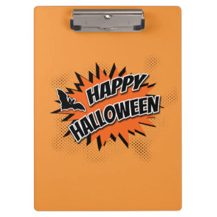 Happy Halloween Klemmbrett