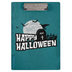Happy Halloween Klemmbrett