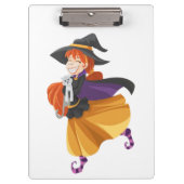 "HAPPY HALLOWEEN" KLEMMBRETT (Vorderseite)