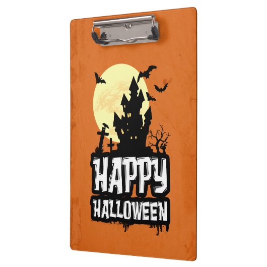 Happy Halloween Klemmbrett (Links)