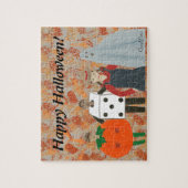 Happy Halloween Kostüme Abstraktes Puzzle (Vertikal)