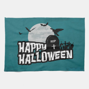 Happy Halloween Küchentuch