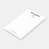 Happy Halloween Kürbis Aquarell Post-It Notes Klebezettel (angewinkelt)