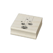 Happy Halloween Kürbis Gummistempel (Stempel)