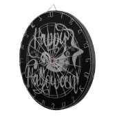 Happy Halloween-Kürbislaterne Dartscheibe (Vorderseite rechts)