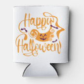 Happy Halloween-Kürbislaterne Dosenkühler (Vorderseite)