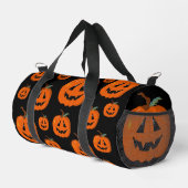 Happy Halloween Kürbislaterne Illustrative Kunst Duffle Bag (Rechte Ecke)