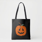 Happy Halloween Kürbislaterne Illustrative Kunst Tasche (Vorderseite)