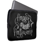 Happy Halloween-Kürbislaterne Laptopschutzhülle (Vorne Rechts)