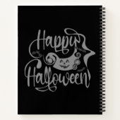 Happy Halloween-Kürbislaterne Notizblock (Rückseite)