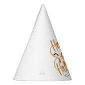 Happy Halloween-Kürbislaterne Partyhütchen (Links)