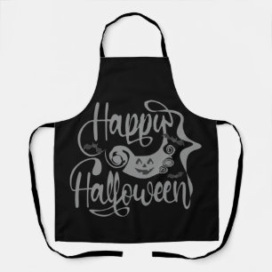 Happy Halloween-Kürbislaterne Schürze