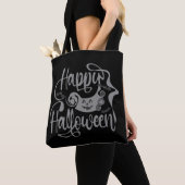 Happy Halloween-Kürbislaterne Tasche (Von Nahem)