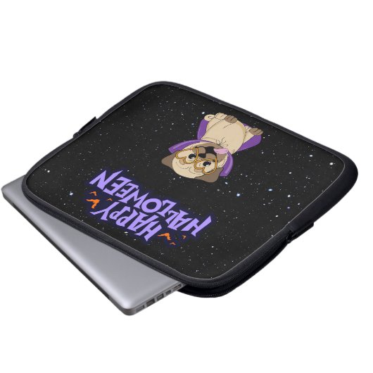 Happy Halloween Laptopschutzhülle (Vorne Knopf)