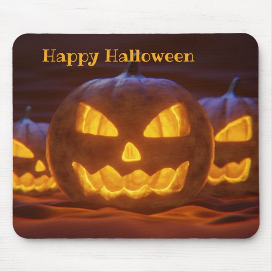 Happy Halloween - Laughing Lanterns Mousepad (Vorne)