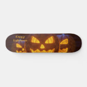 Happy Halloween - Laughing Lanterns Skateboard (Horizontal)