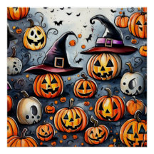 Happy Halloween Leckerei oder Tricks Design