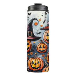 Happy Halloween Leckerei oder Tricks Design Thermosbecher
