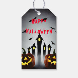 Happy Halloween Leckereien Creepy Jack 'o Lantern Geschenkanhänger