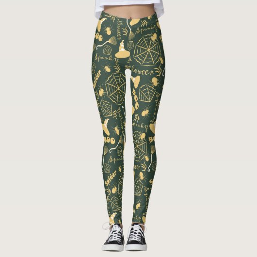 Happy Halloween Leggings (Vorderseite)
