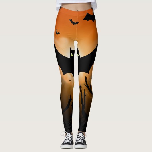 Happy Halloween Leggings (Vorderseite)