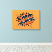 Happy Halloween Leinwanddruck (Insitu (Holzboden))