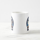 Happy Halloween Lion Coffee Mug, Animal Gift Kaffeetasse (Mittel)