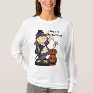 Happy Halloween Little Hexe Long Sleeve T-Shirt