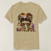 Happy Halloween Little Miss Bootiful Girls Hallowe T-Shirt (Design vorne)