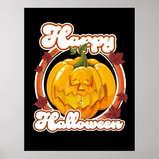 Happy Halloween Logo Poster (Vorne)