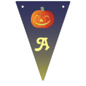 Happy Halloween lustiger Pumpkin Wimpelkette (Dritte Fahne)