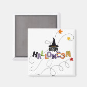 Happy Halloween Magnet (Vorderseite/Rückseite)